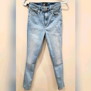 A&F Curve Love High Rise Super Skinny Jeans